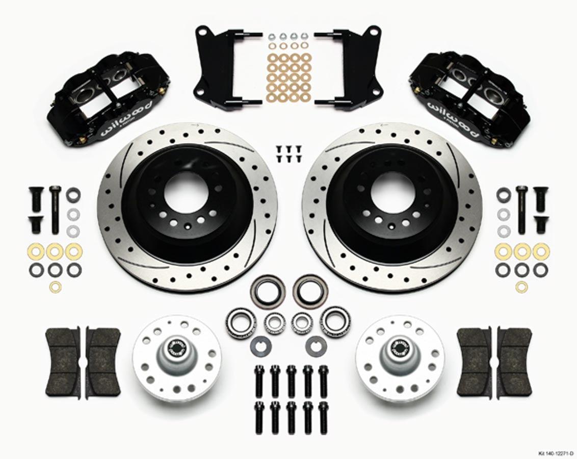 Front Disc Brake Kit Blk 67-72 Camaro Nova 12.88 - Burlile Performance Products