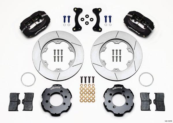 Front Disc Brake Kit Blk 90-05 Miata 11.00 GT - Burlile Performance Products