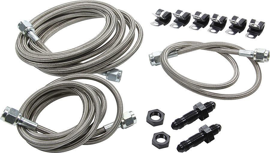 Front End Brake Line Kit Mod Aftermarket Calipers - Burlile Performance Products