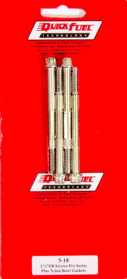 Fuel Bowl Screws - Pro Series - 4-Pack - Burlile Performance Products