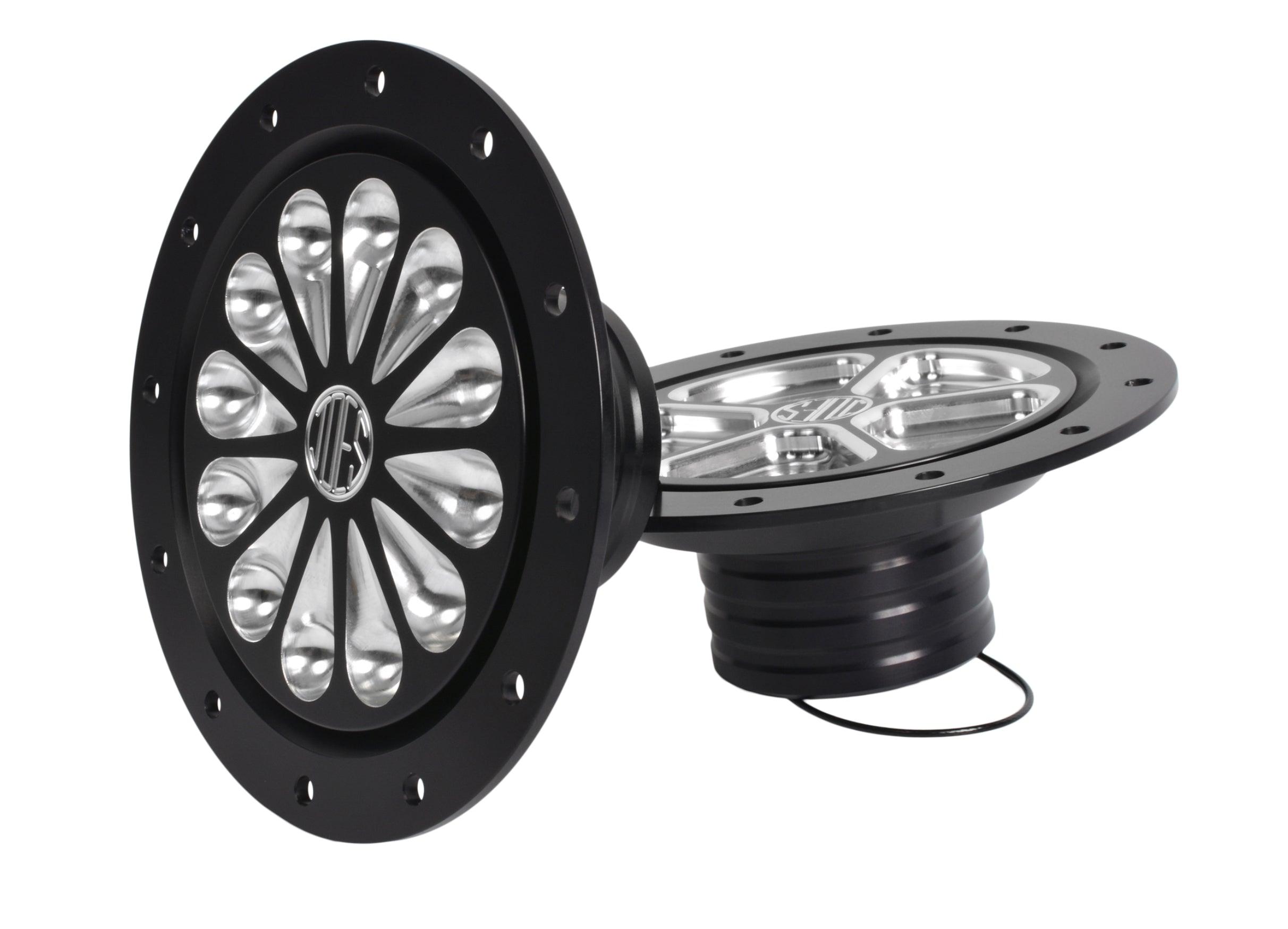 Fuel Filler Skull & Bones Black - Burlile Performance Products