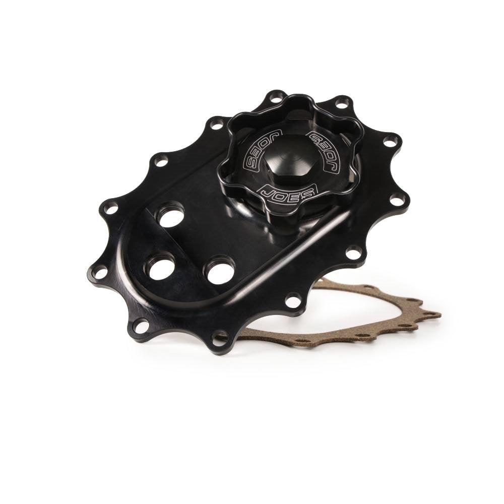 Fuel Filler Top Plate W/ Vent And 6an Ports - Burlile Performance Products