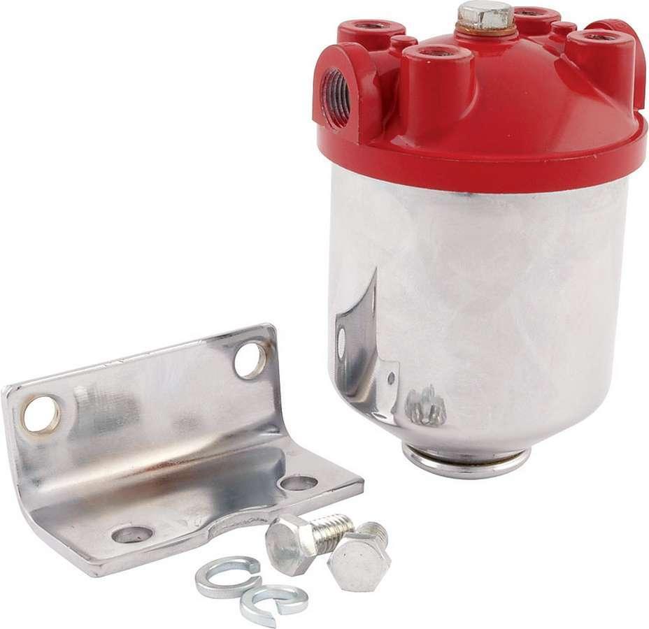 Fuel Filter Chrome Canister - Burlile Performance Products