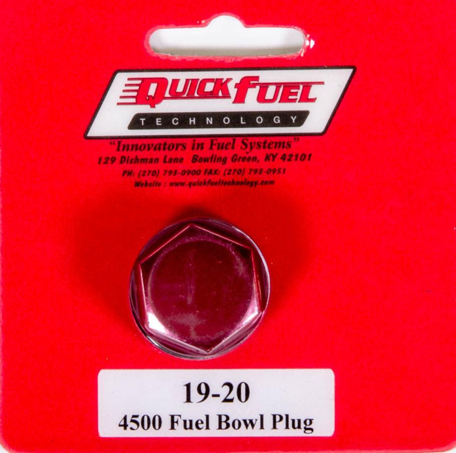 Fuel Inlet Plug - Red 7/8-20 - Burlile Performance Products