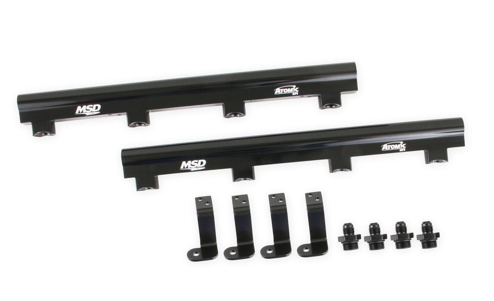 Fuel Rail Kit - LS7 MSD Atomic AirForce Intake - Burlile Performance Products