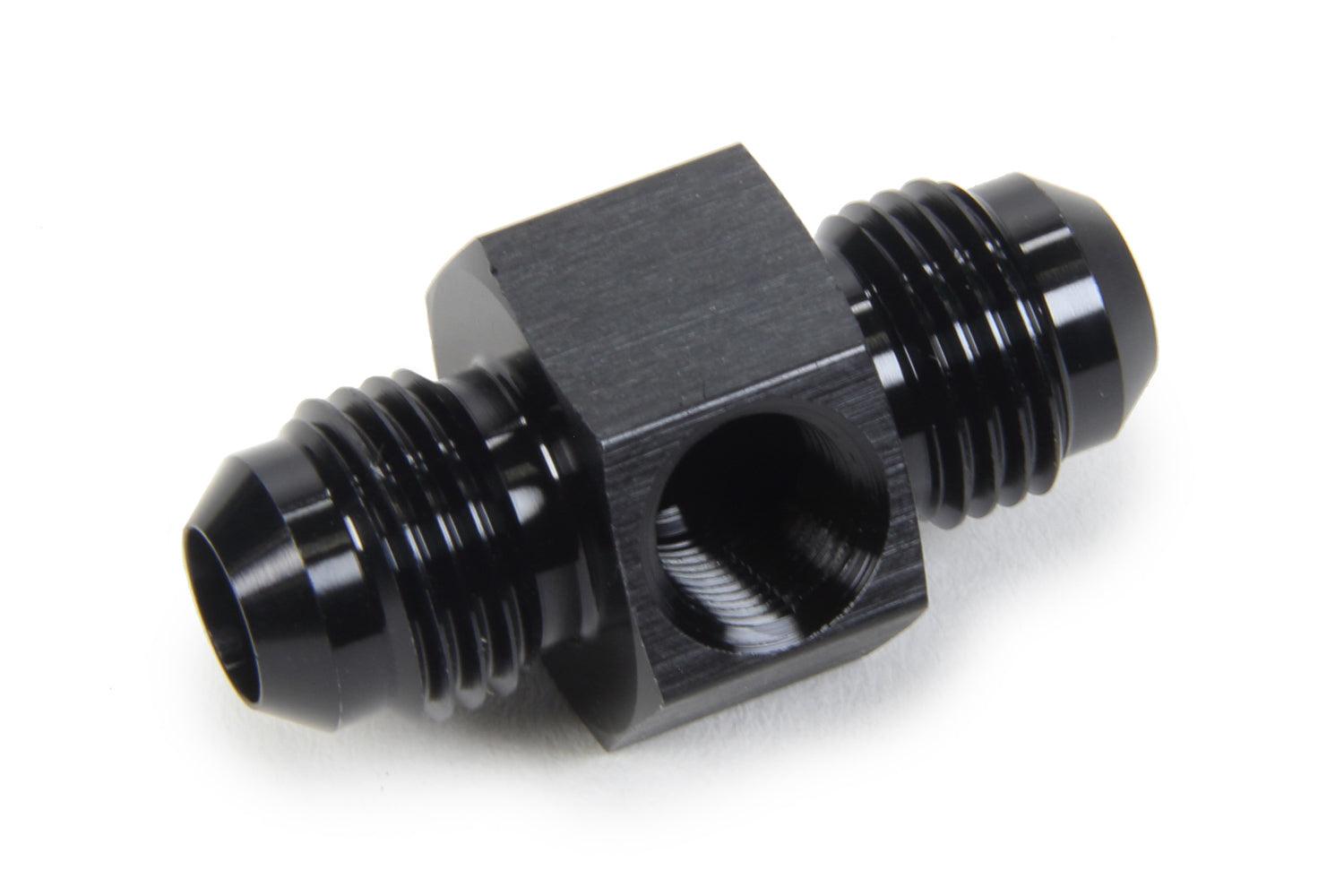 Gauge Adapter #6 Male x #6 Male x 1/9 - Burlile Performance Products