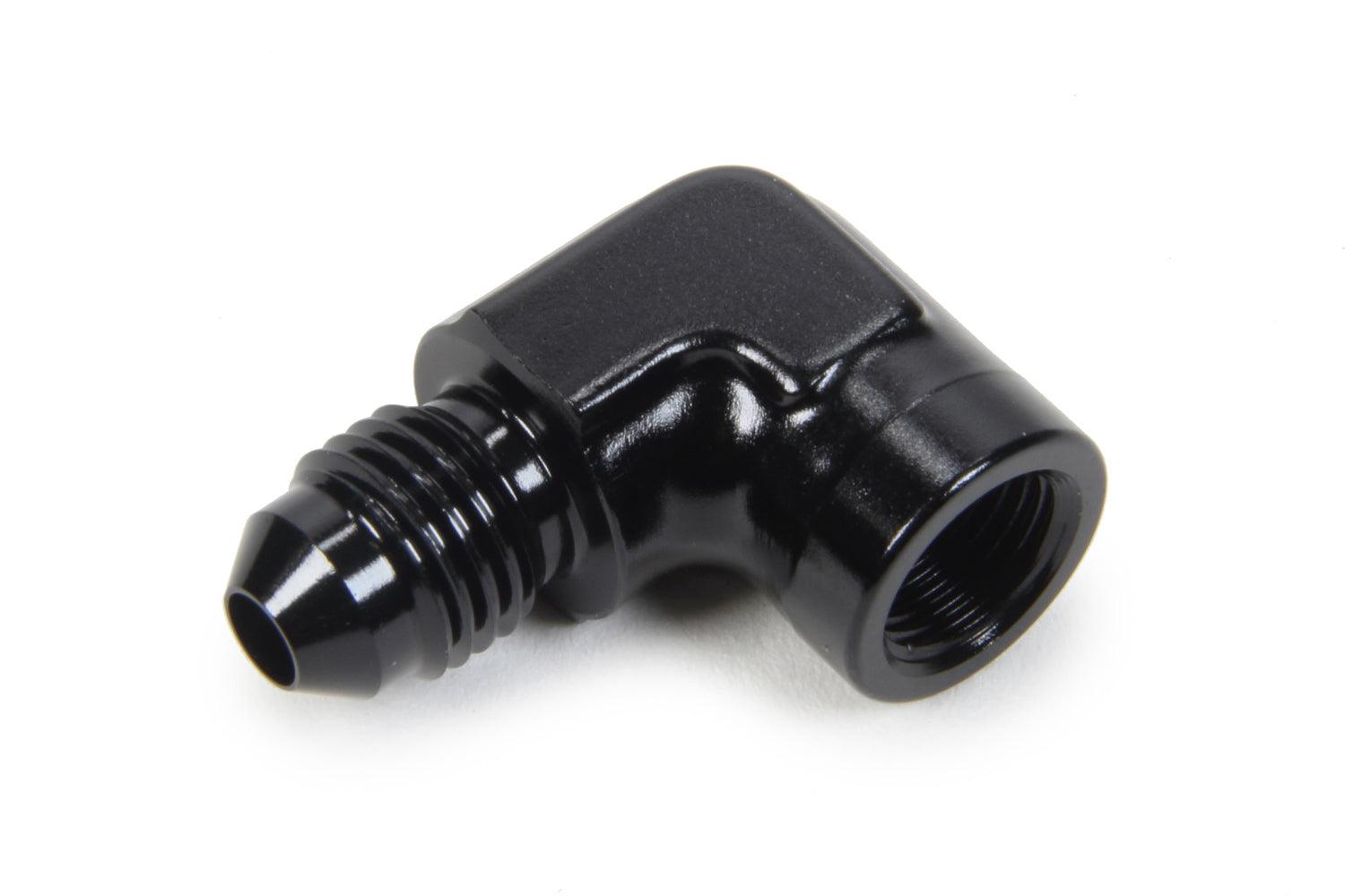 Gauge Adapter 90 Degree #4 Male x 1/8 NTP Female - Burlile Performance Products