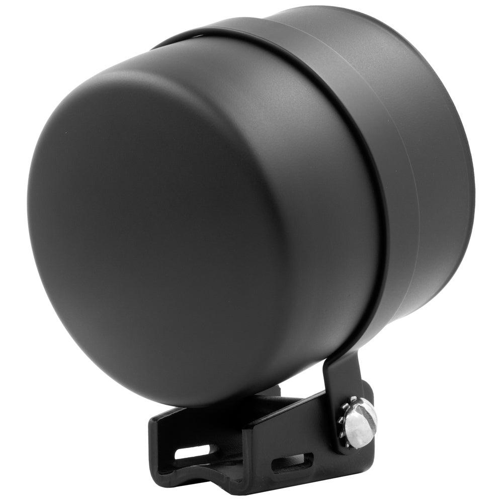 Gauge Mount 3-1/8in Dia Pedestal w/Black Cup - Burlile Performance Products