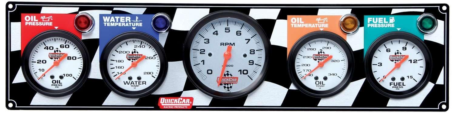 Gauge Panel OP/WT/OT/FP w/Tach - Burlile Performance Products