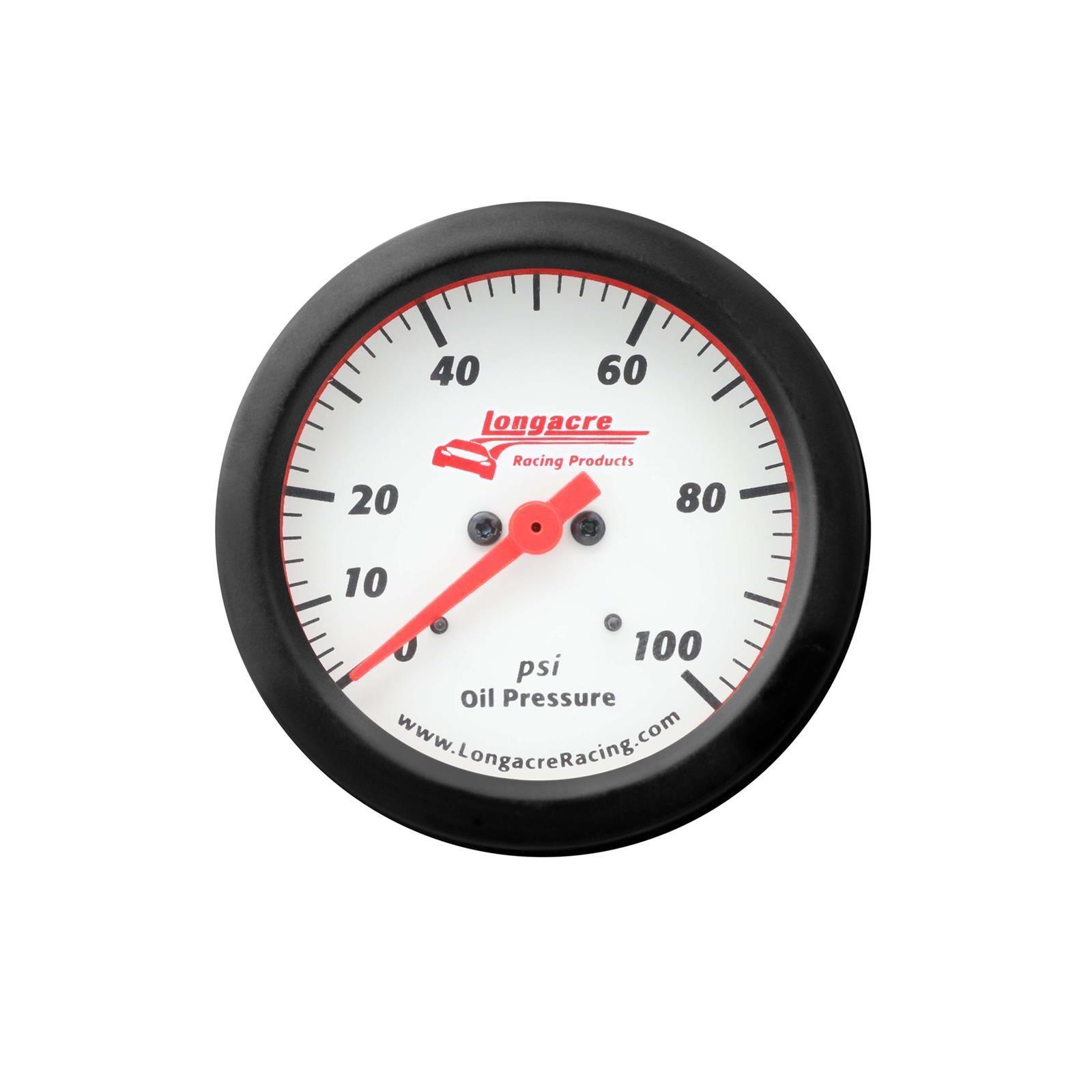 Gauge Sportsman Oil Pressure 0-100psi - Burlile Performance Products