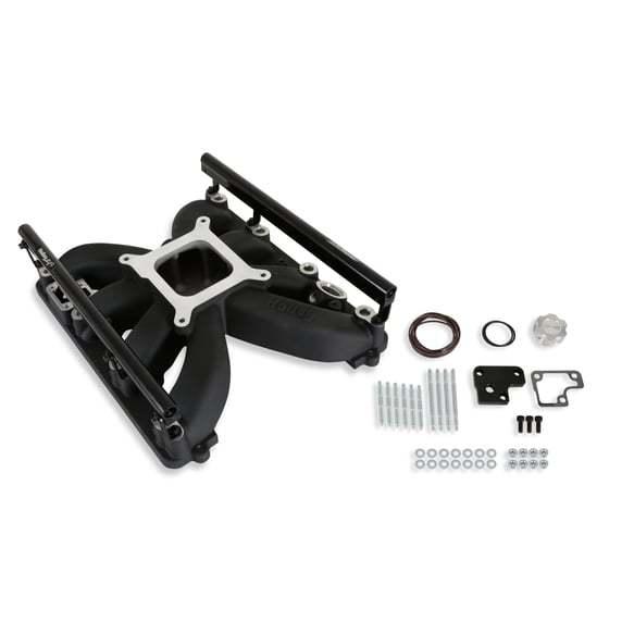 Gen-3 Hemi EFI Intake Manifold Kit Black - Burlile Performance Products