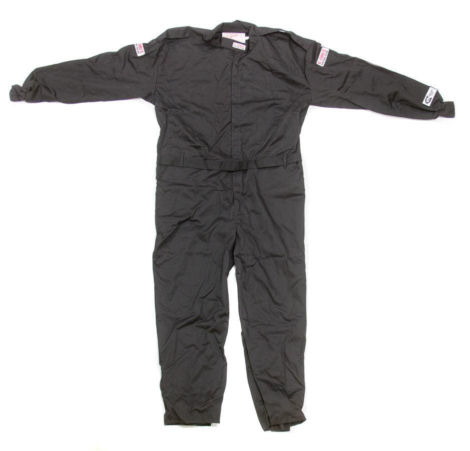 GF125 One-Piece Suit XXX-Large Black - Burlile Performance Products