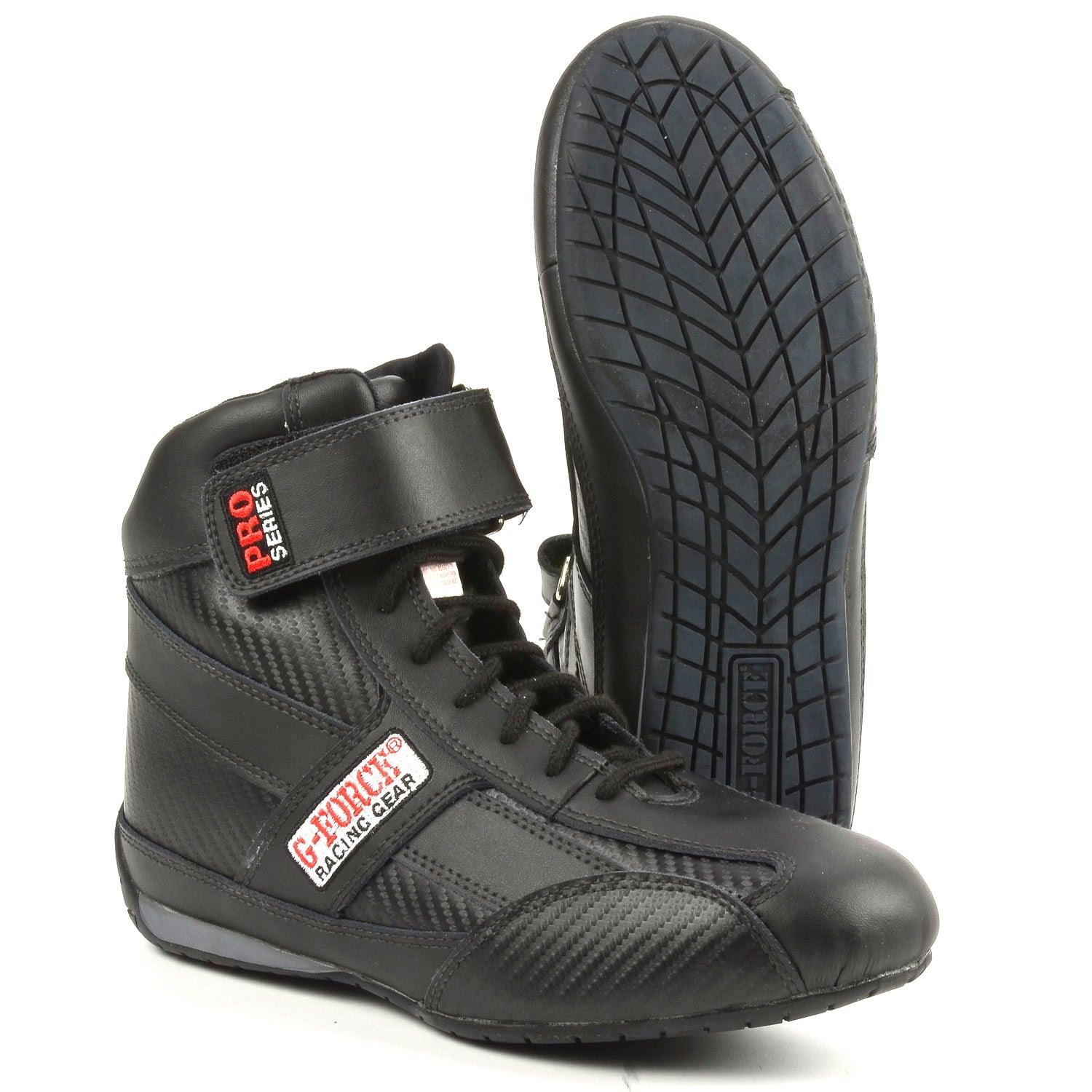 GF236 Pro Series Racing Shoe Black Size 6 - Burlile Performance Products