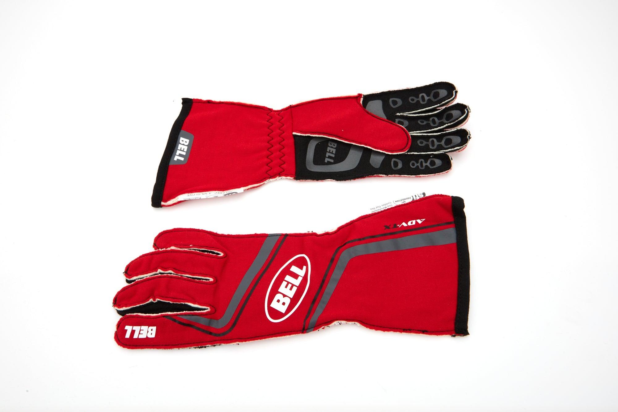 Glove ADV-TX Red/Black 2X Large SFI 3.3/5 - Burlile Performance Products