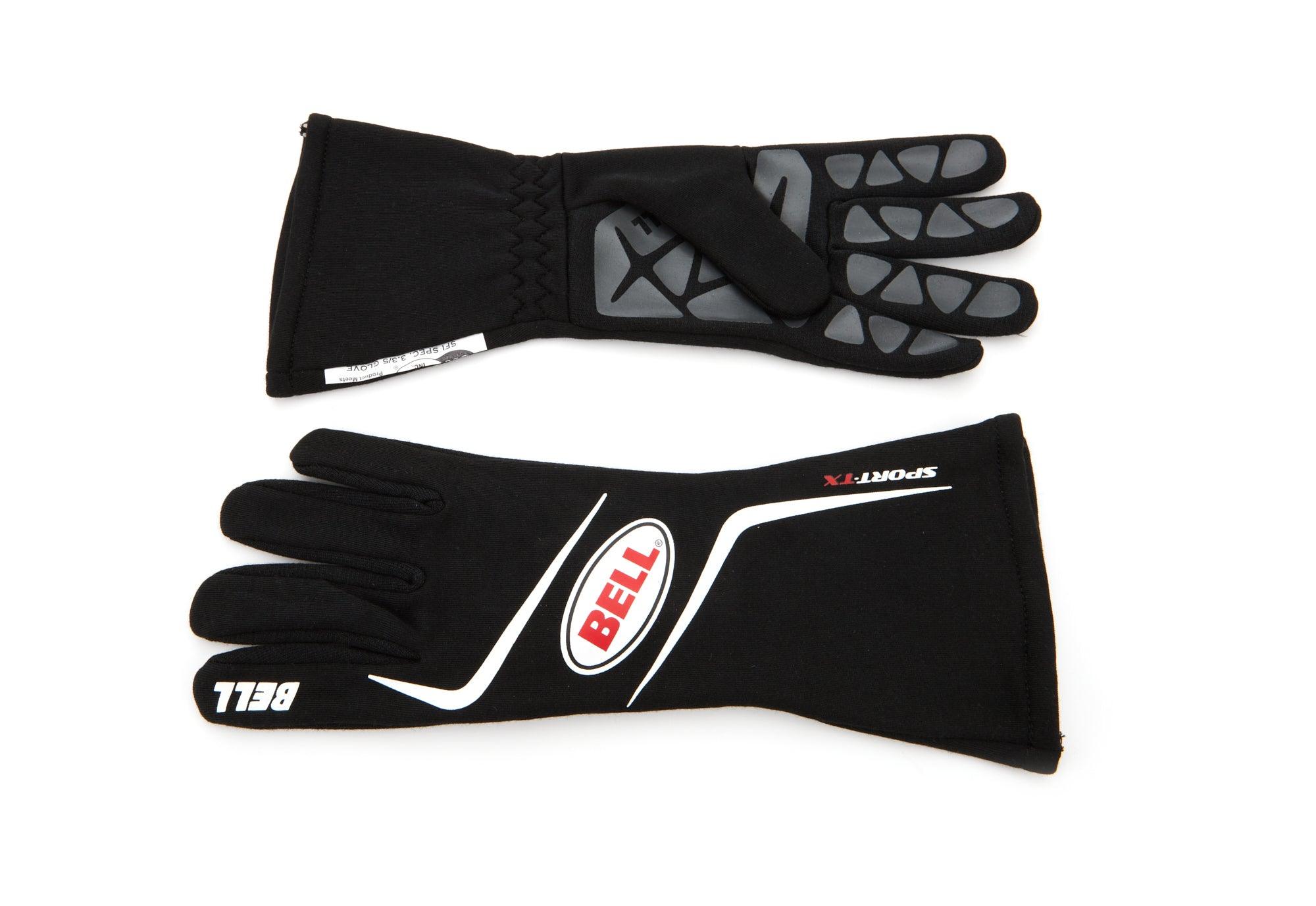 Glove SPORT-TX Black/Red 2X Large SFI 3.3/5 - Burlile Performance Products