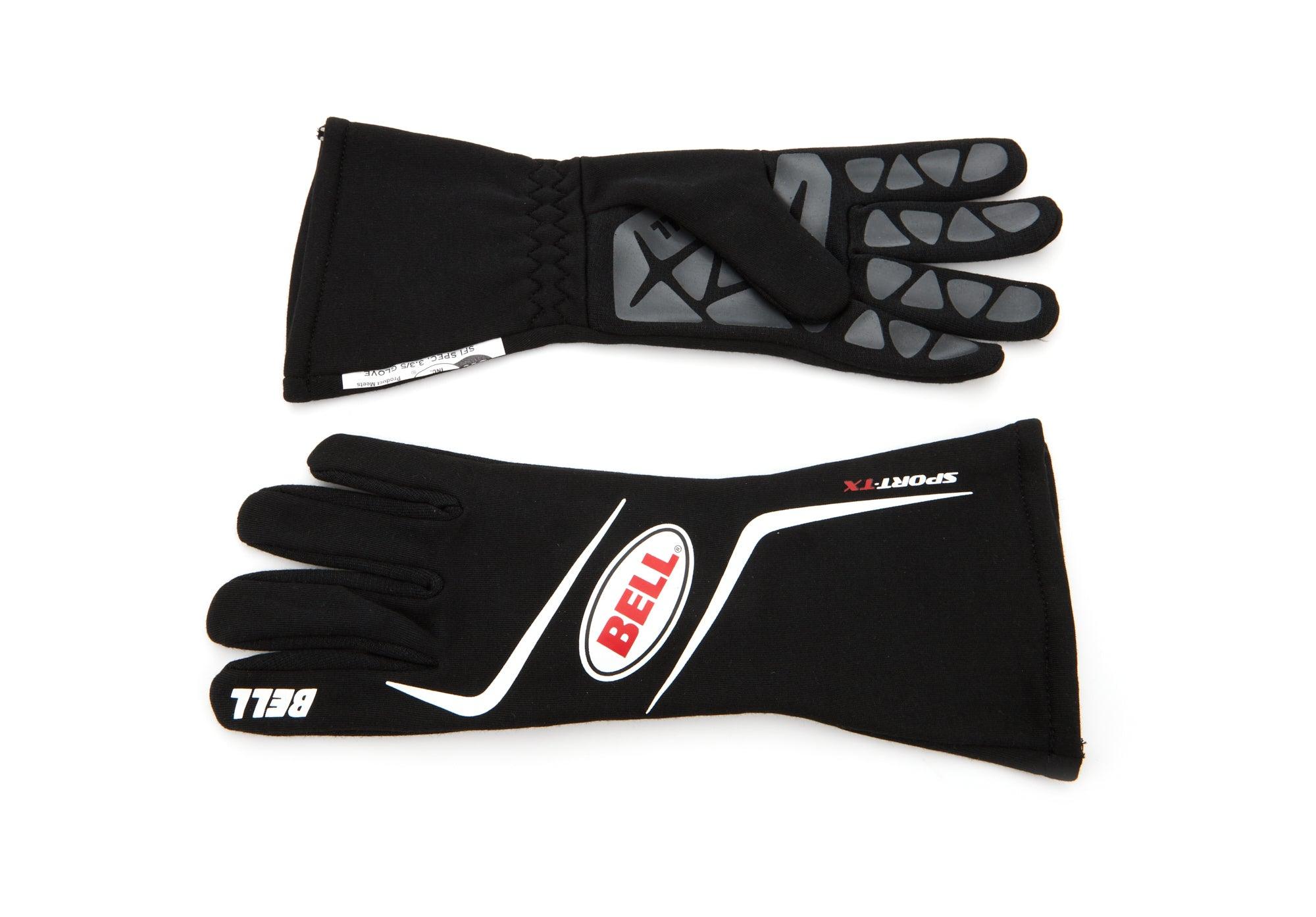 Glove SPORT-TX Black/Red Medium SFI 3.3/5 - Burlile Performance Products