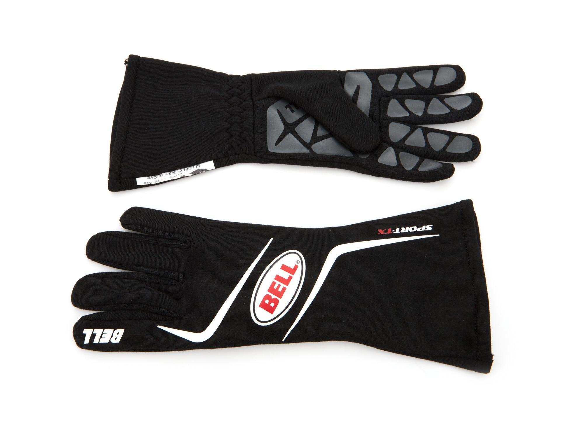 Glove SPORT-TX Black/Red X Large SFI 3.3/5 - Burlile Performance Products