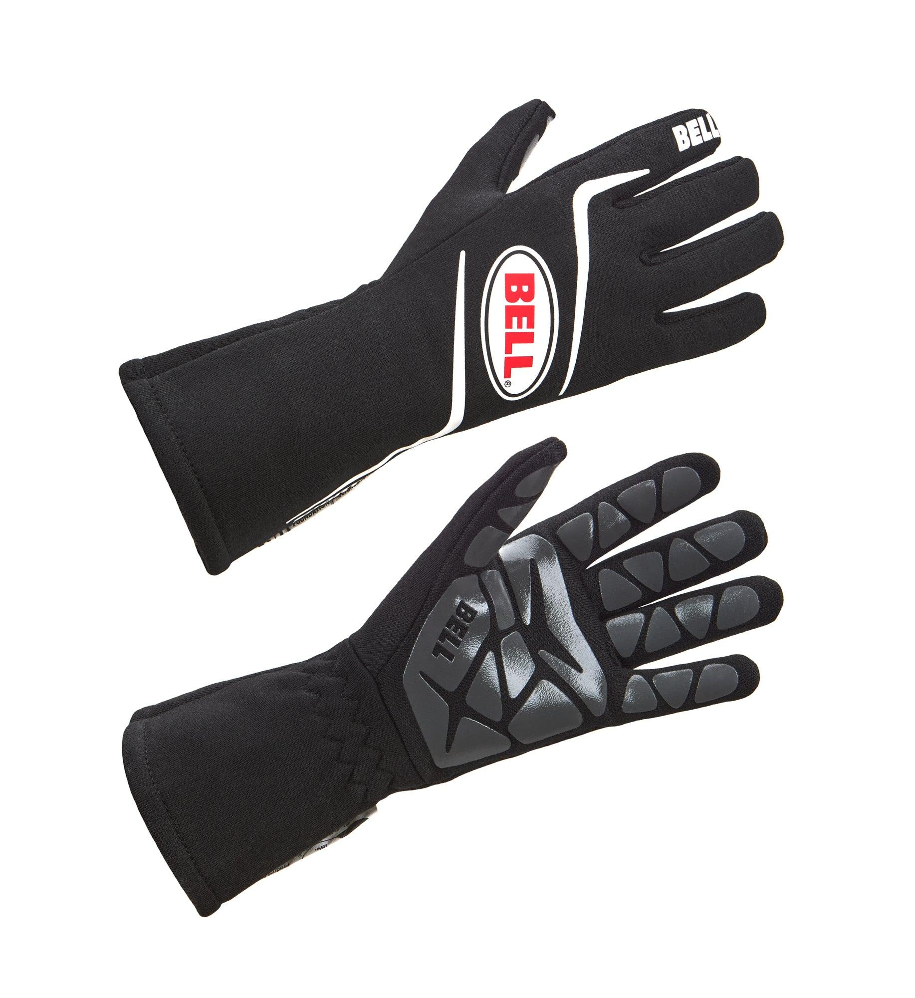 Glove SPORT-YTX Black Large SFI 3.3/5 - Burlile Performance Products