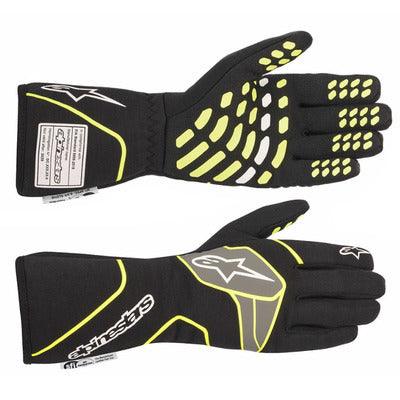 Glove Tech-1 Race V3 Black / Yellow Large - Burlile Performance Products