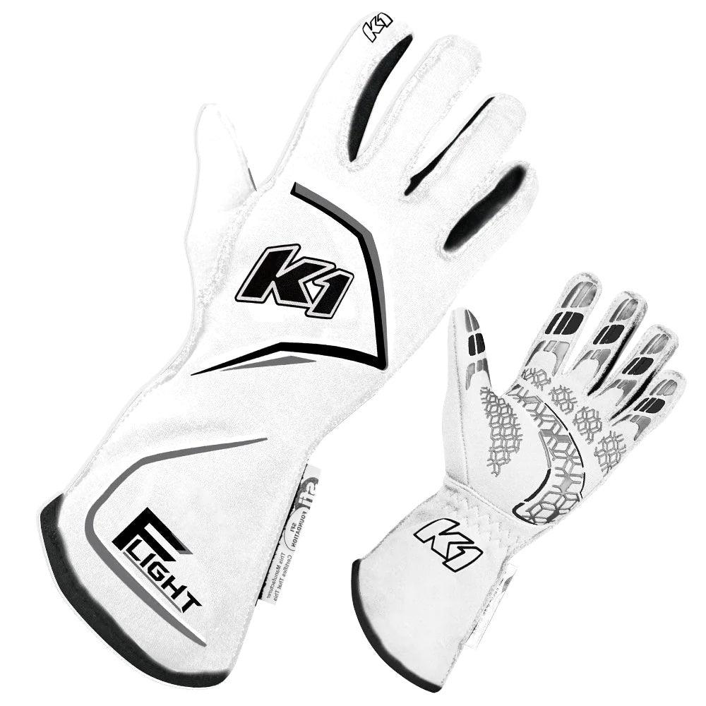 Gloves Flight XX-Large White - Burlile Performance Products