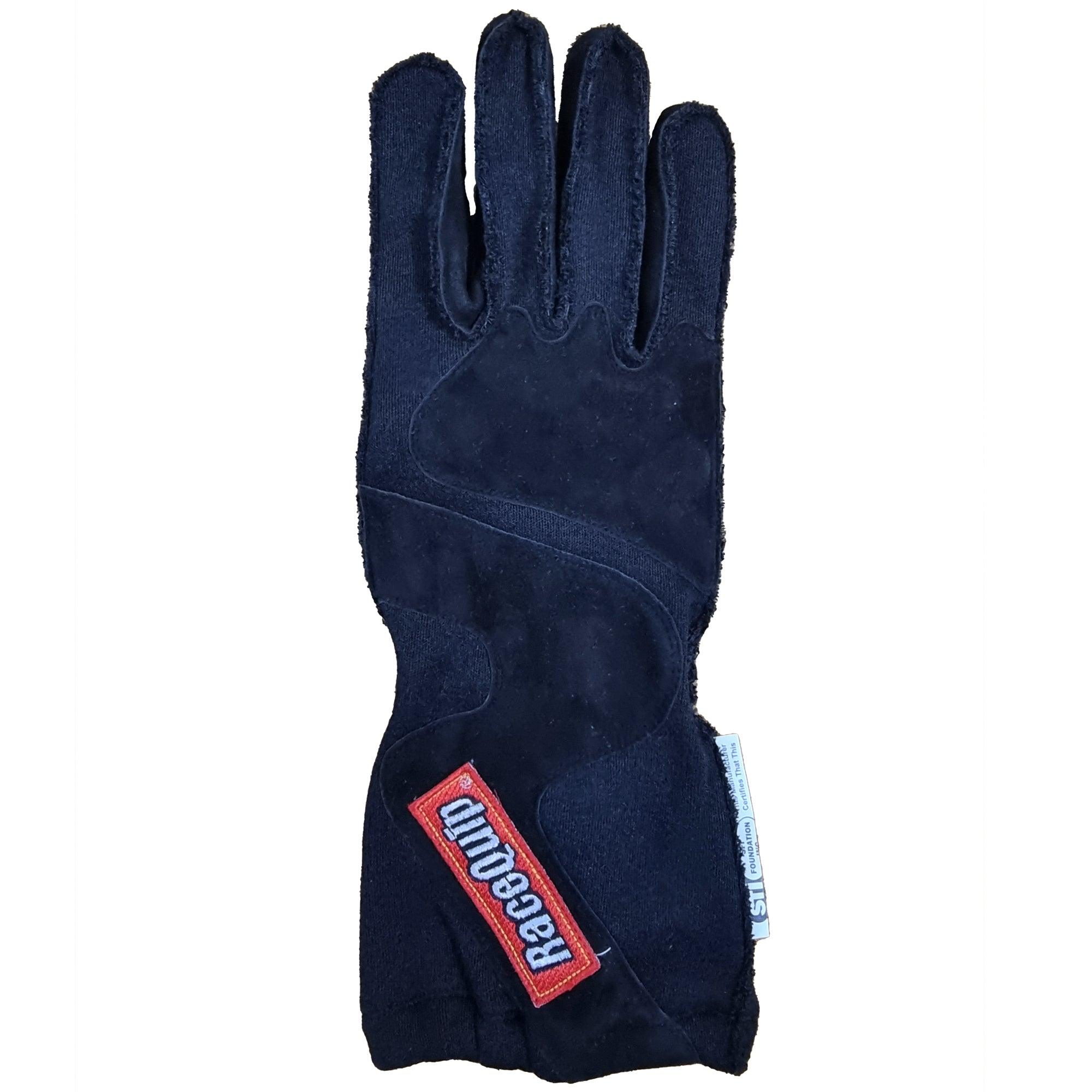Gloves Outseam Black / Black XX-Large SFI-5 - Burlile Performance Products