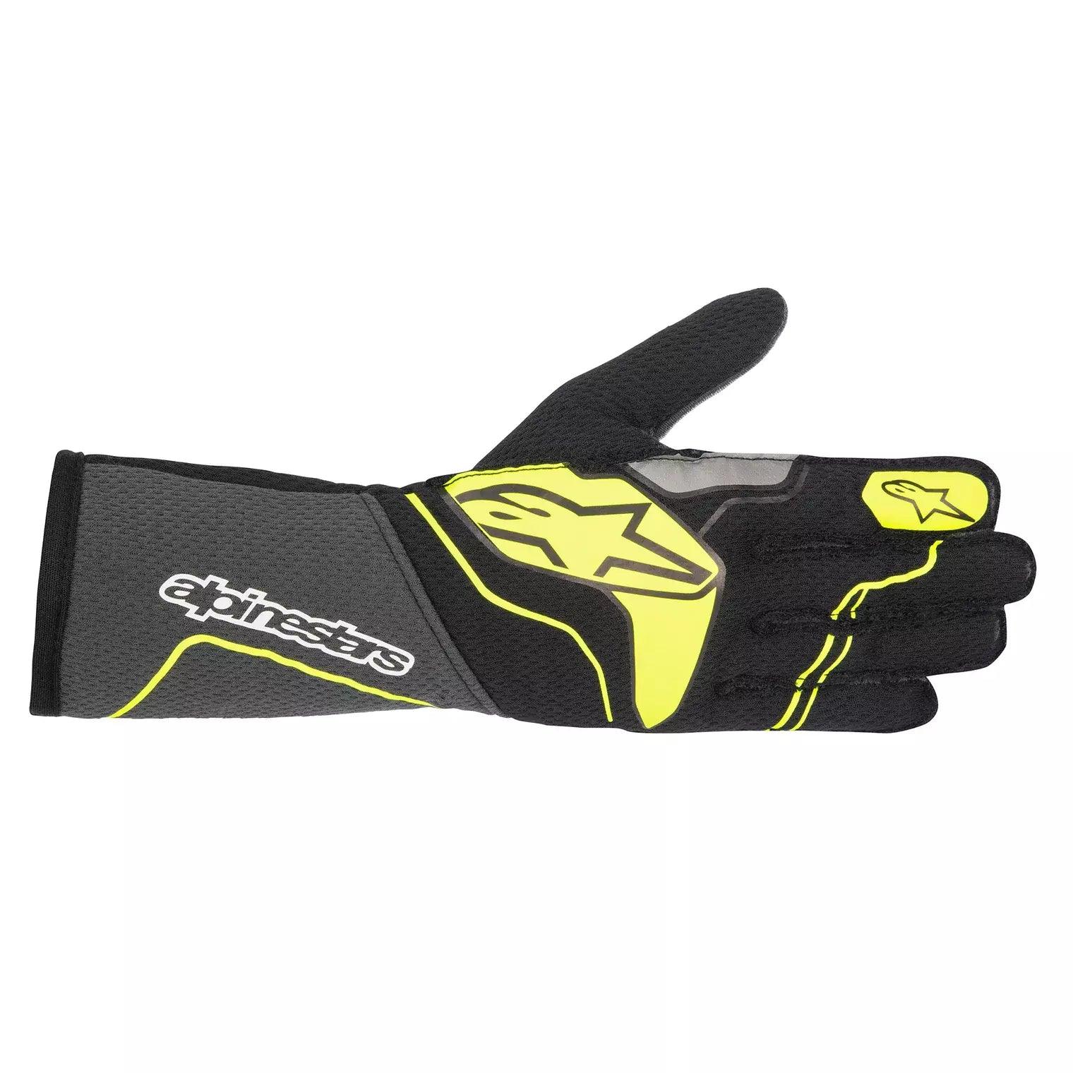 Gloves Tech 1-ZX Gray / Yellow 2X-Large - Burlile Performance Products