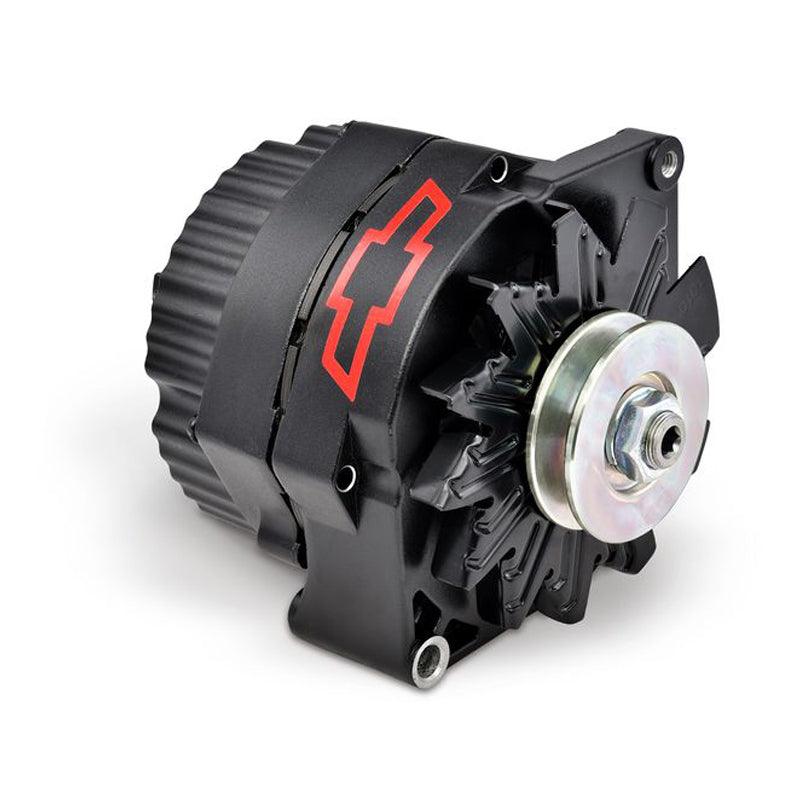 GM Alternator 100 Amp 1-Wire Black Crinkle - Burlile Performance Products