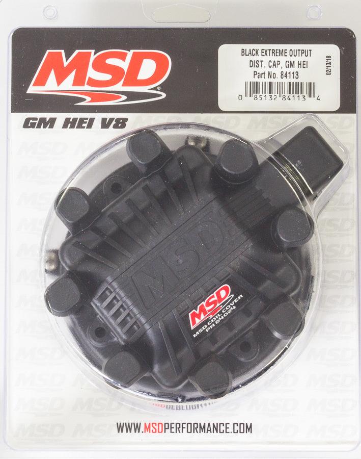 GM HEI Distributor Cap Black - Burlile Performance Products
