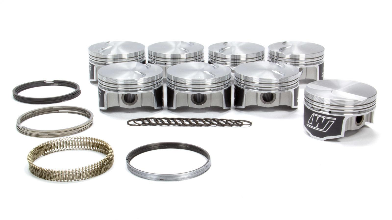 GM LS F/T Piston & Ring Kit 4.010 Bore -3.2cc - Burlile Performance Products