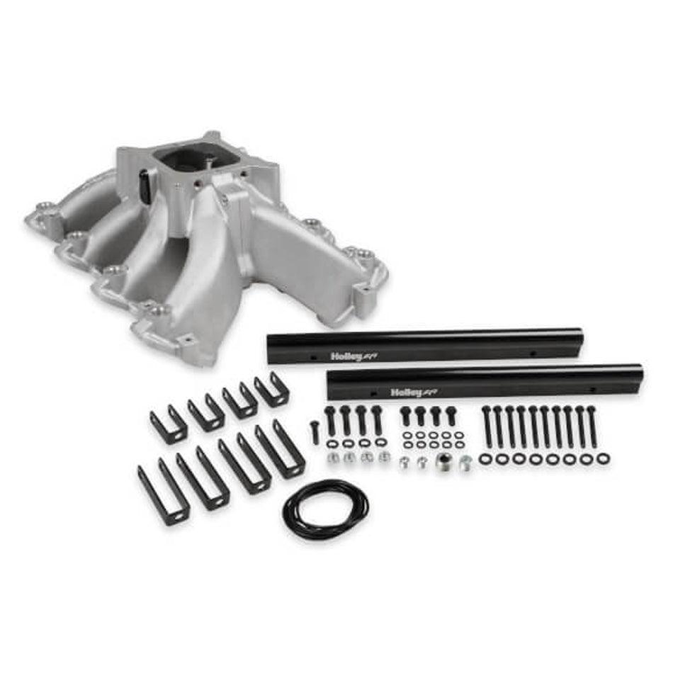 GM LS Intake Manifold Split Single Plane 4150 - Burlile Performance Products