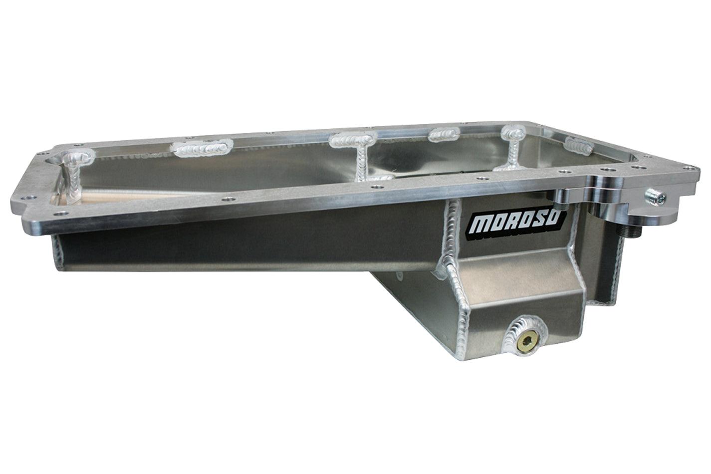GM LS Swap Oil Pan RR 7qt Baffled - Aluminum - Burlile Performance Products