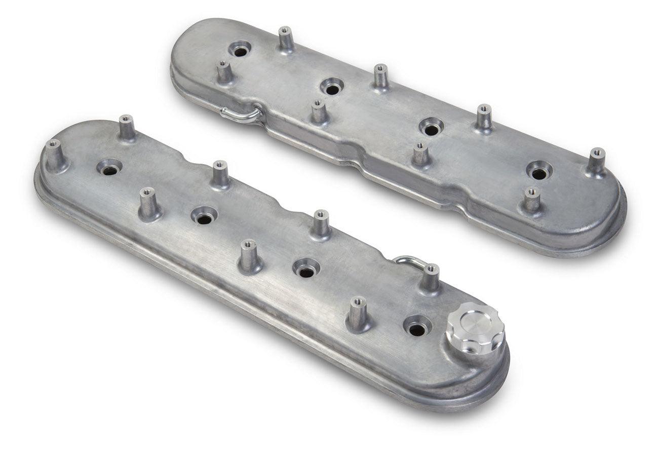 GM LS1 Valve Cover Set Natural Cast Finish - Burlile Performance Products