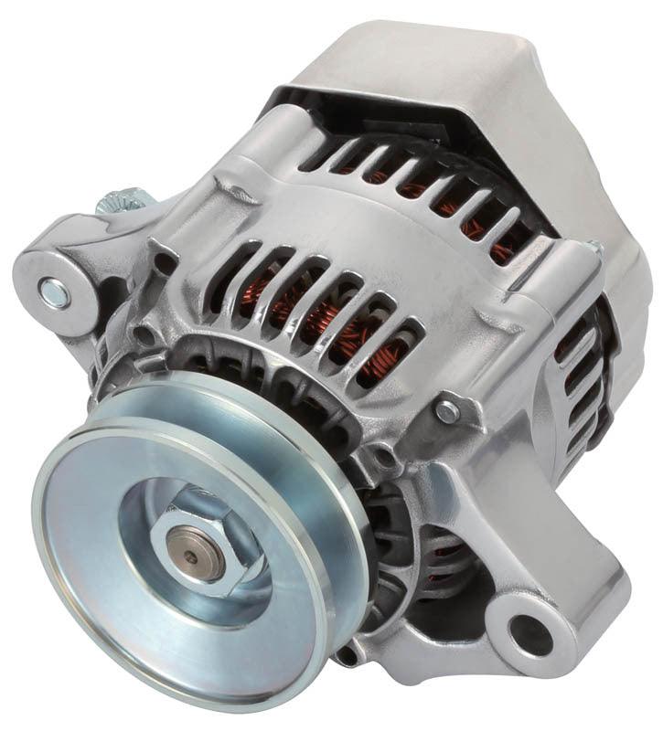 GM Mini Alternator 1 Wire 50 Amp Polished - Burlile Performance Products