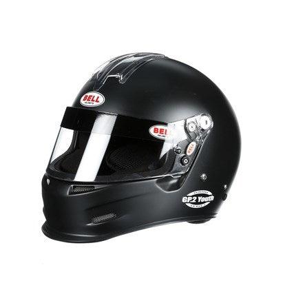 GP2 Youth Helmet Flat Black 3XS SFI24.1-15 - Burlile Performance Products