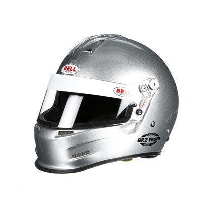 GP2 Youth Helmet Silver 4XS SFI24.1-15 - Burlile Performance Products