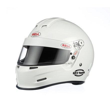 GP2 Youth Helmet White 2XS SFI24.1-15 - Burlile Performance Products