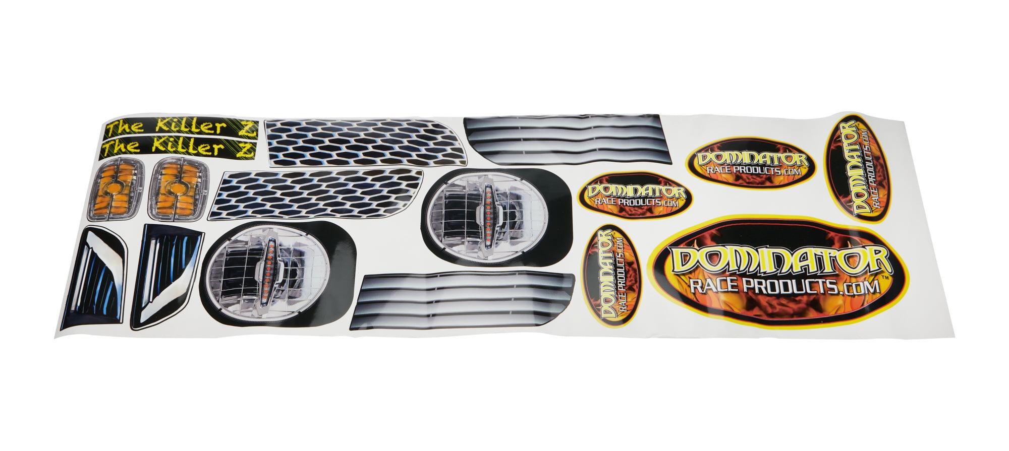 Graphics Headlight 81 Z-28 Camaro Killer Z - Burlile Performance Products
