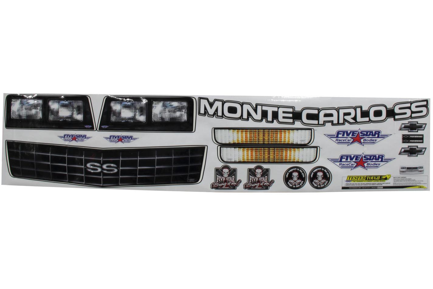 Graphics Kit 88 Chevy Monte Carlo - Burlile Performance Products