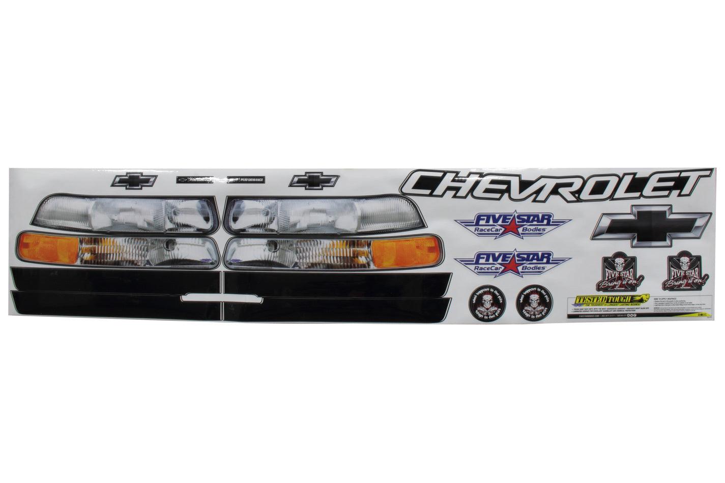 Graphics Kit Chevy Pkup Truck Decal Sticker Head - Burlile Performance Products