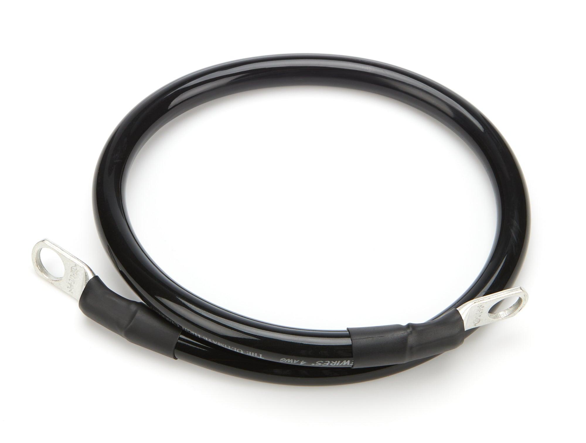 Ground Cable 4 Gauge 18in - Burlile Performance Products