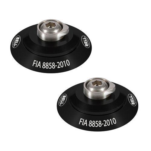 HANS Clip Set Black FIA8-2010 - Burlile Performance Products
