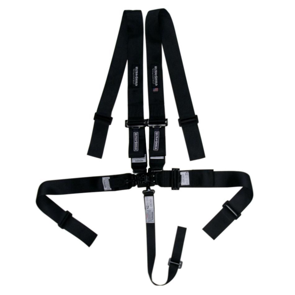 Harness 5pt Black Indiv Shoulder Sprint Pull-Dwn - Burlile Performance Products