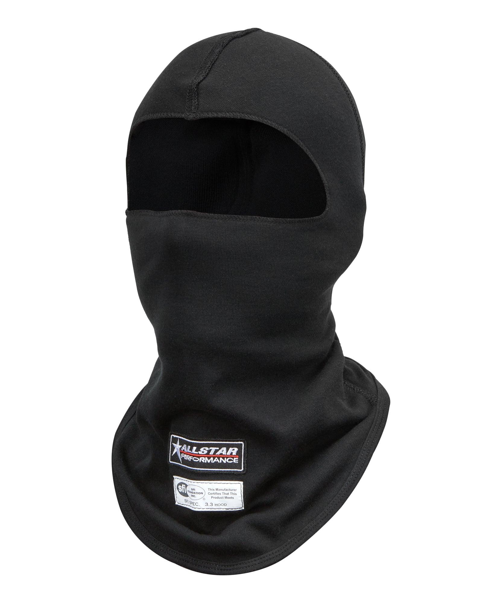 Head Sock SFI 3.3 D/L Black - Burlile Performance Products