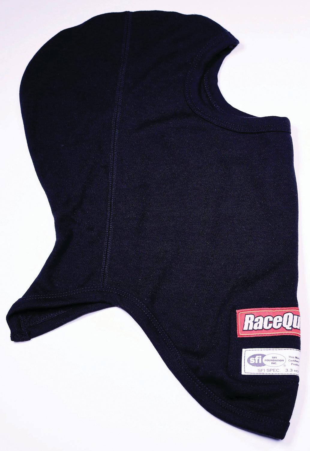 Headsock FR Black Double Layer SFI 3.3 - Burlile Performance Products