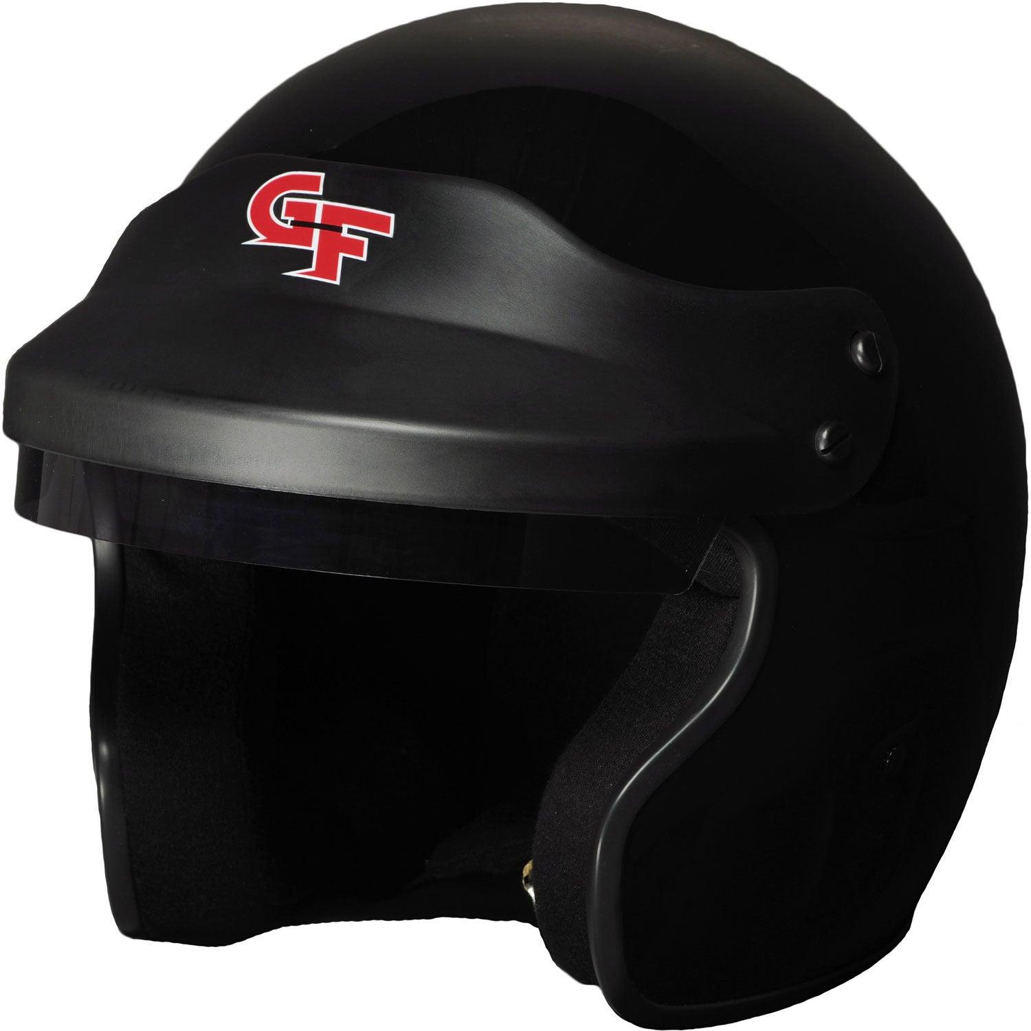 Helmet GF1 Open Medium Black SA2020 - Burlile Performance Products