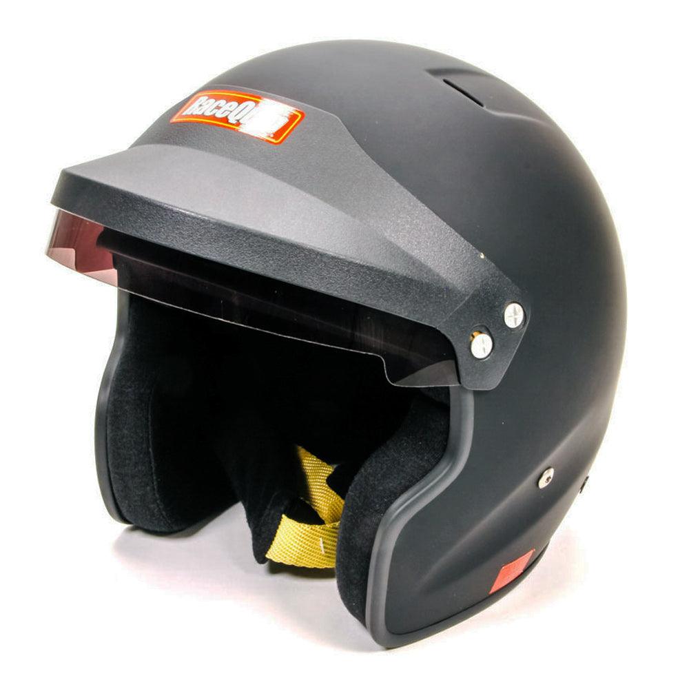Helmet Open Face Medium Black SA2020 - Burlile Performance Products