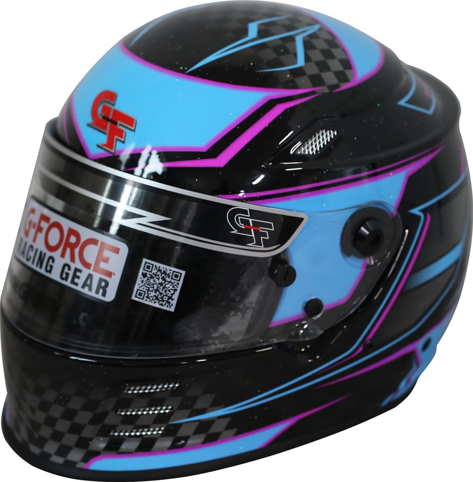 HELMET REVO GRAPHICS XXL BLUE SA2020 - Burlile Performance Products