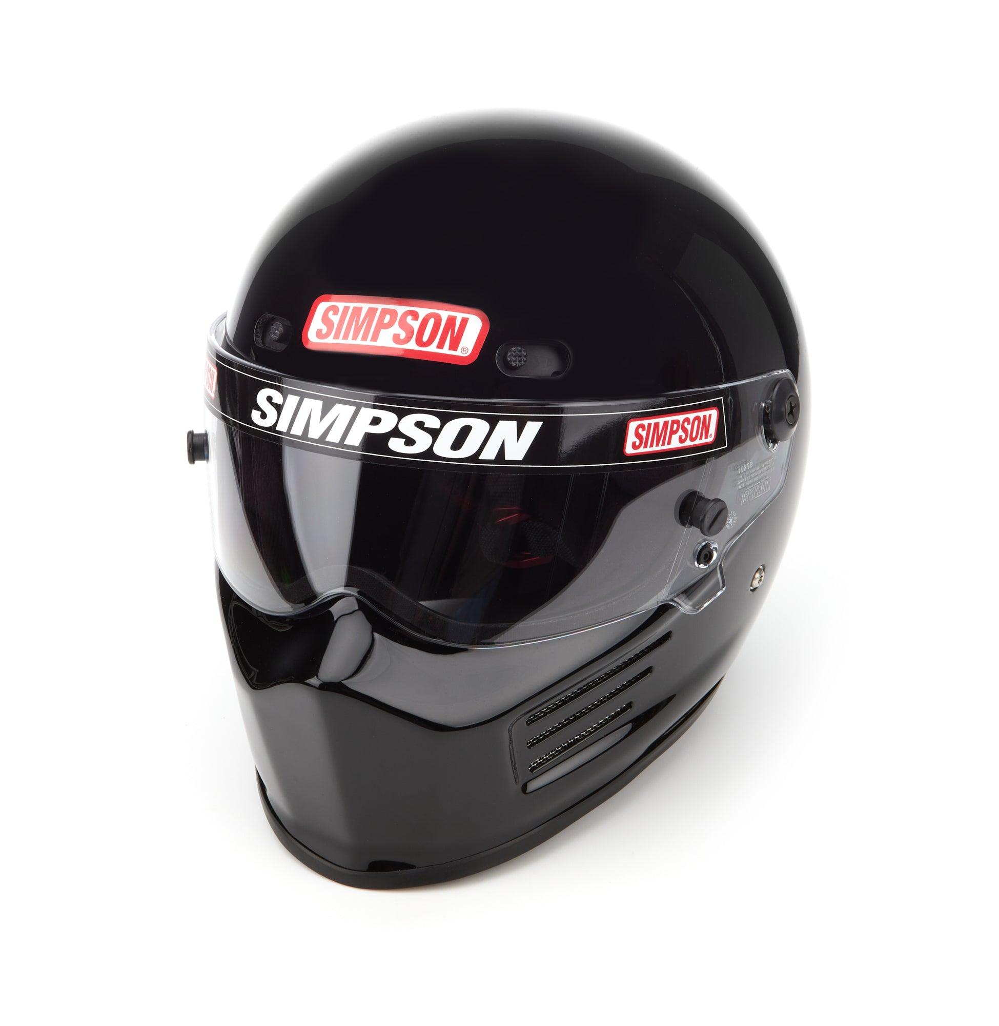 Helmet Super Bandit X-Large Black SA2020 - Burlile Performance Products