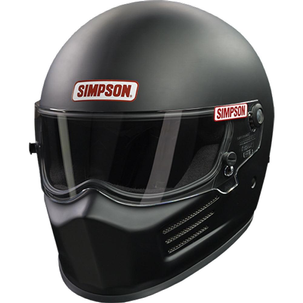 Helmet Super Bandit XX- Large Flat Black SA2020 - Burlile Performance Products
