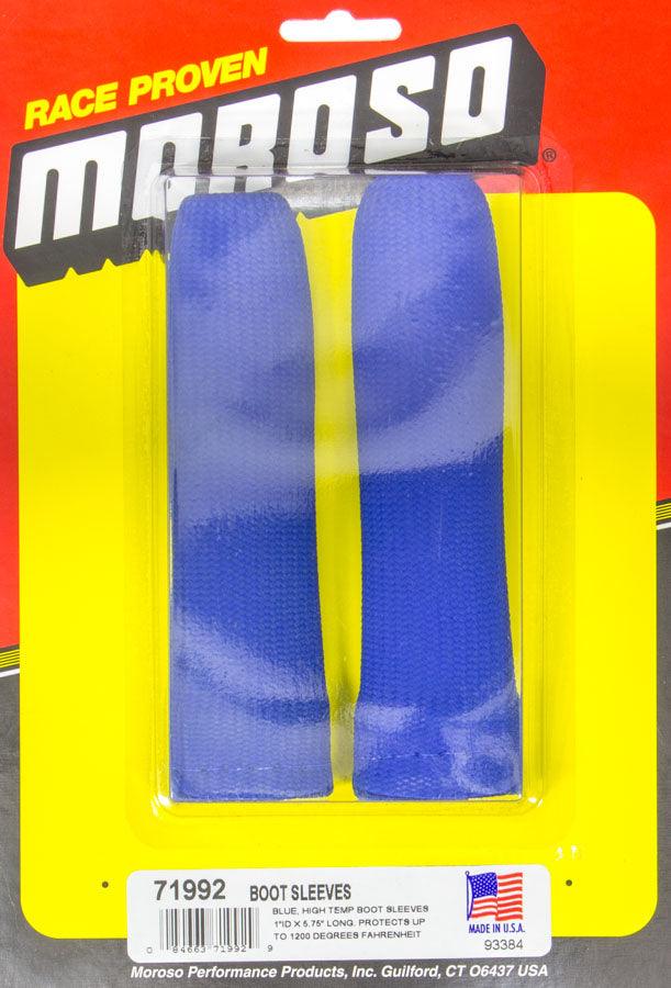 Hi-Temp Boot Sleeves - Blue (Pair) - Burlile Performance Products